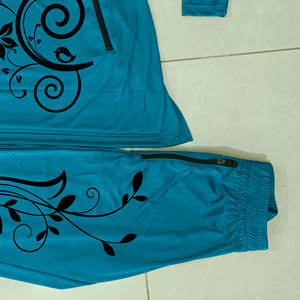 Traje de baño marrón de diseño personalizado para mujer musulmana de último diseño, conjunto de dos piezas, traje de baño musulmán Abaya de cuello alto, tallas grandes para niñas - Product Image 3