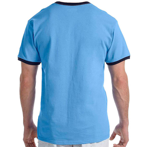 เสื้อยืดฟิตเนสผ้าฝ้าย100% สำหรับผู้ชายเสื้อยืดฟิตเนสแบบออกแบบโลโก้ได้ตามต้องการ - Product Image 3