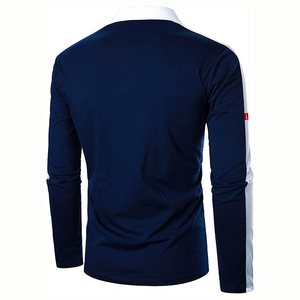 Nouvelle chemise décontractée en jersey de coton et fibre de bambou à manches longues pour homme, séchage rapide, haute qualité, personnalisable, tendance automne - Product Image 2