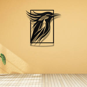 Custom Manufacturer Bird of Peace Olive Branch Metal Wall Art Olive Branches Peace Black Outline <b>White</b> Bird Metal Wall Decor - Product Image 3