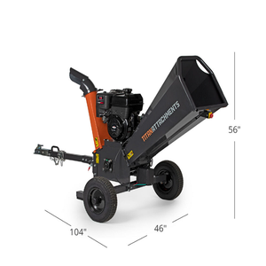 Máquina astilladora de madera con motor diésel para virutas de madera, uso de ropa de cama para aves de corral, astilladora forestal de alta calidad, engranaje de bomba de motor IOT - Product Image 5