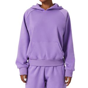 Sudadera con capucha para mujer de primavera e invierno, novedad de alta visibilidad, logotipo personalizado de tu marca, la mejor sudadera sostenible para mujer - Product Image 2