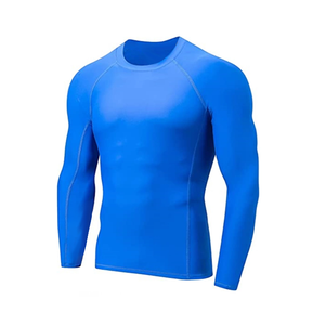 Wholesale OEM Fitness <b>Compression</b> <b>Shirt</b> <b>Mens</b> Slim Fit Sports T- <b>Shirt</b> <b>Men</b> Custom 100% Cotton Sport T-<b>shirt</b> - Product Image 1