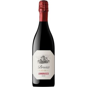 6 Bottles Brusa Dry Lively Italian Sparkling Red <b>Wine</b> 750ml Secco Emilia IGT Sparkling <b>Wine</b>-Brusa - Product Image 1