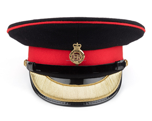 High End Peaked <b>Caps</b> Custom Bullion Badge Uniform Headwear Structured Design Wholesale Supplier - Product Image 1