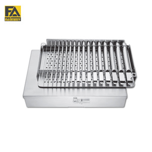 เครื่องขยายช่องคลอดเฮการ์ คุณภาพสูง ผลิตจากสแตนเลสสตีล ไม่ผ่านการฆ่าเชื้อ แบบปลายเดี่ยว ขนาด 4 มม. - 17 มม. บรรจุ 24 ชิ้นต่อชุด - Product Image 2