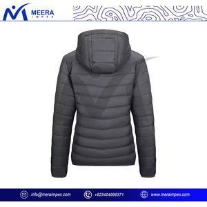 Women Lightweight Puffer Jacket Warm <b>Hooded</b> Winter <b>Coat</b> for Women Fashion Stylish Outdoor <b>Long</b> Padded Jacket Casual <b>Ladies</b> Wear - Product Image 3