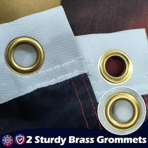 Флаг Бетси Росса «We The People» в винтажном стиле, 3x5 футов - Американский флаг 1776 года с 13 звездами, окрашенный в цвете чая, флаги колониального периода - Product Image 2