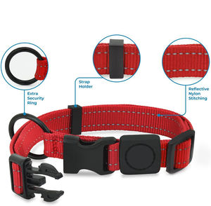 Oem Custom Leash Luxury Personalized Logo Adjustable <b>Pet</b> <b>Blank</b> Plain Nylon Dog Collar - Product Image 2