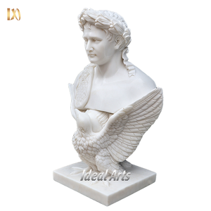 Sculpture de <span class=keywords><strong>buste</strong></span> de <span class=keywords><strong>Napoléon</strong></span> César en marbre noir de haute qualité pour la décoration de bureau à domicile - Product Image 4