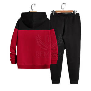 2025 conception personnalisée votre propre costume de jogging pour hommes Offre Spéciale Slim Fit coton plaine hommes Jogging costume - Product Image 4