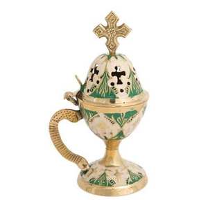 <b>Incense</b> Stick Holder Stand Brass Diffuser and <b>Incense</b> burner Temple and Church Decorative Tableware <b>Incense</b> Burner From India - Product Image 4