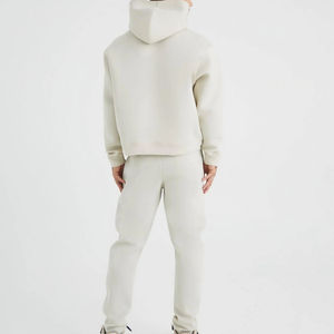 Survêtements de course pour hommes en molleton 100% coton French Terry personnalisé, de haute qualité, pull-over streetwear respirant, imprimé - Product Image 4