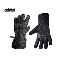 Gants de moto tactiques à doigts entiers en cuir/cuir PU imperméables pour activités de plein air, moto, cyclisme, escalade