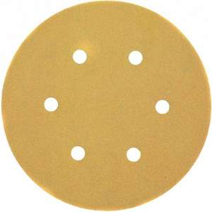 Pour disques abrasifs perforés Dewalt 6 trous pour ponceuse orbitale 25pcs Pack - Product Image 2