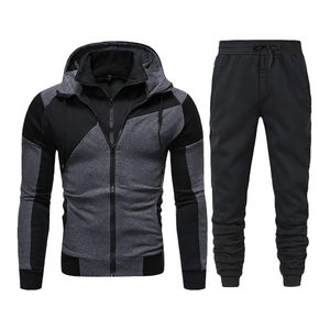 Unisex Custom 2-Piece Sport Jogging Suit High Quality Thermal Track Suits Hot Sale OEM Service Plus Size for Men - Product Image 1