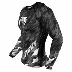 MMA BJJ No Gi Fight Kit de compresión sublimada personalizada Rash Guard con pantalones cortos de entrenamiento elástico Kimono De Jiu Jitsu - Product Image 3