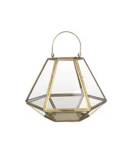 Candelabro de Metal de buen diseño de Color negro decorativo para el hogar, farol de vela colgante de hierro, farol de portavelas de mesa de Metal - Product Image 6