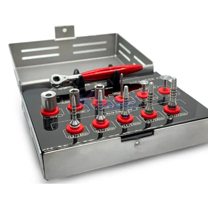 ชุดสว่านผ่าตัดแบบแมนนวลใช้ซ้ำได้ชุดเครื่องมือทันตกรรมรากฟันเทียม50ชิ้น - Product Image 5