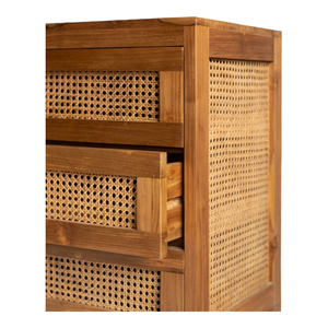 Gabinete de almacenamiento blanco de madera maciza moderno y lujoso, la mejor sala de estar de ratán pintada a mano multiusos de alta calidad - Product Image 4
