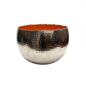 Bol de décoration de mariage en acier inoxydable poli, compatible lave-vaisselle - Product Image 3