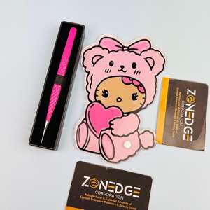 Pince à cils en acier inoxydable de haute qualité avec pointe en fibre pointue Tuile de cils de beauté de marque privée Embouts en fibre antistatique - Product Image 2