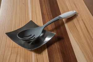 Cuchara de Metal martillado pulido plateado, cuchara decorativa en forma de cuchara, tenedor para el hogar, Cocina, Restaurante, adorno de regalo de boda - Product Image 5