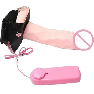 Sex toy in INDIA with vibrator hallow strap on penis for men Gay massage masturbation realistic penis with belt strap on penis