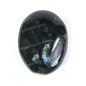 Piedra de Labradorita Negra Natural Pulida de 5 cm, Cristal de Sanación para Protección e Intuición - Product Image 4