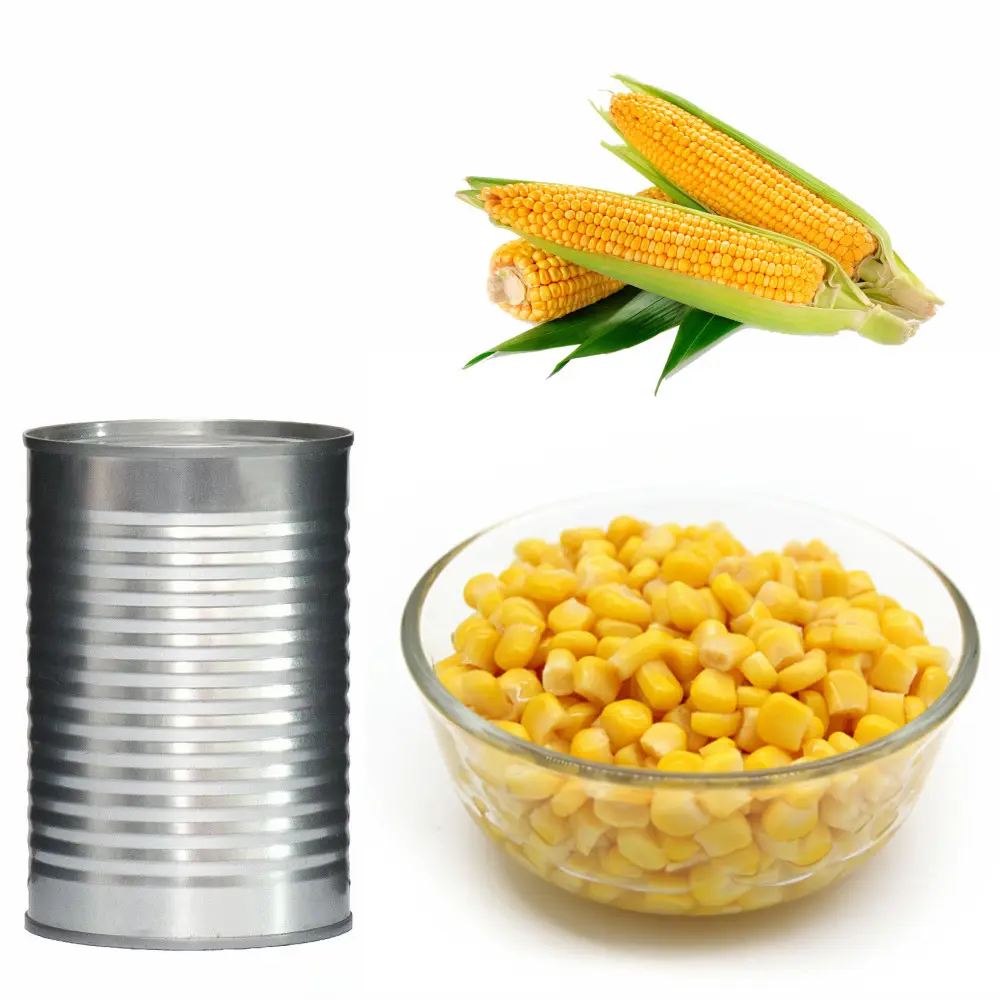 Meilleure vente fabricant vietnamien délicieux approvisionnement maïs doux en conserve (noyau entier) 3kg