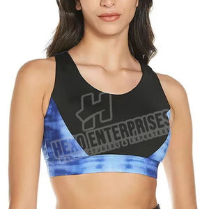 Transpirable sin costuras Fitness Sports Bra Ligero Cómodo Racerback Quick Dry Yoga Sport Bra - Product Image 3