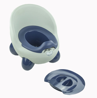 Ensemble de toilettes en plastique pour bébé, vente chaude sur Amazon, vente en gros d'usine, siège de toilette pour l'apprentissage de la propreté, siège de toilette portable pour enfants