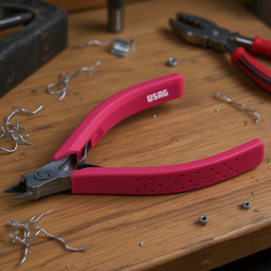 Alicates de corte de punta fina Usag con borde de corte a ras y tijeras de corte - Product Image 3