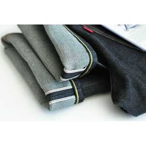 Jeans décontractés pour homme, respirants, boutonnés, été/hiver, coupe droite, coupe régulière, taille mi-haute, denim sanforisé, 100% coton - Product Image 2