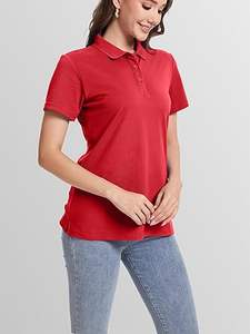 Camiseta Personalizada para Mujer, Tejido Oxford de Poliéster, 240g, Alta Calidad, Secado Rápido, Transpirable, Logotipo Personalizado Bordado, Deportes, Golf - Product Image 3