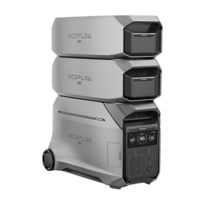 Station d'alimentation portable de qualité ECOo-FLOWwSS 8kWh Pro 3 120/240V 8000W sortie AC avec 2 batteries supplémentaires - Product Image 1