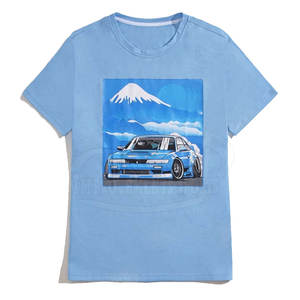 เสื้อยืดสำหรับผู้ชายเสื้อยืดพิมพ์ลาย DTG สำหรับใส่ไปถนนแขนสั้น - Product Image 1