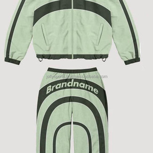 Traje cortavientos de secado rápido para hombre, material transpirable, superventas, conjunto cortavientos de Color sólido para hombre - Product Image 4