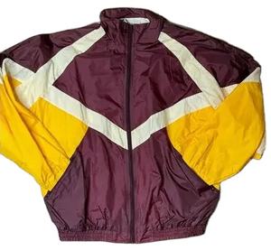 Vente en gros sur mesure 100% polyester coupe-vent Hip Hop Streetwear respirant avec fermeture à glissière pour hommes pour les activités de plein air en été - Product Image 2