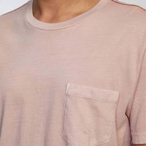 T-shirt tendance à colorant pigmenté pour homme-Moderne et tendance, idéal pour les tenues décontractées et décontractées - Product Image 4