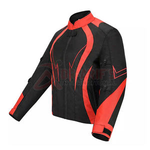 Veste de moto Cordura haute performance équipement de course personnalisable, imperméable et coupe-vent grandes tailles vêtements de course - Product Image 1
