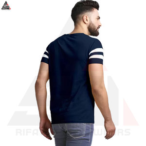 Camiseta de Hombre Hecha en Pakistán, 100% Algodón, Tejido Cómodo, Talla Grande, Transpirable, de Secado Rápido, Alta Calidad, MOQ Bajo - Product Image 2