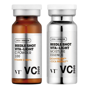 VT REEDLE SHOT VITA-LIGHT TONING ESSENCE VC 2000 (10ml x 2) - Product Image 1