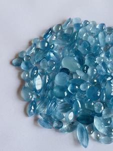 Aguamarina, Gema Azul Natural Certificada por IGI, Tratada con Calor, Calidad AAA - Product Image 6