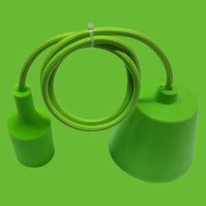 Portalámparas Colgante de Plástico de Diseño Moderno con Cable de 1 Metro, Interruptor de Control Remoto Blanco Cálido para Instalación en Techo del Hogar - Product Image 5