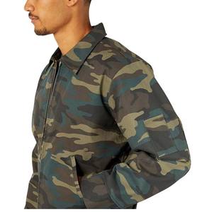 Veste coupe-vent d'hiver pour homme, coupe ajustée, robuste, avec col montant, nouvelle collection, enduite et traitée, idéale pour le travail et les activités de plein air - Product Image 3