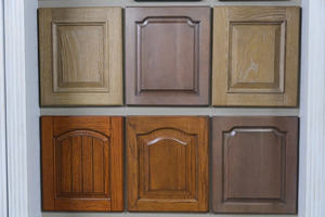 Puertas de armario de cocina de madera maciza de primera calidad, frentes para cocina moderna, diseño de interiores, puerta de armario y paneles de puerta de armario - Product Image 3