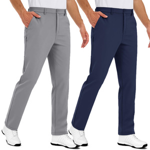 Logo personnalisé de haute qualité fabricants de pantalons de golf respirants en gros pantalons de golf hommes joggeurs pantalons de golf pour hommes 2025 - Product Image 1