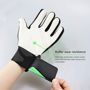 2024 gants de gardien de but en cuir respirant pour hommes professionnels nouveau produit de taux de gros - Product Image 2