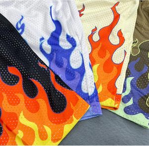 กางเกงบาสเก็ตบอลผู้ชายสไตล์ฮิปฮอปแบบตาข่ายขายส่ง มีเชือกผูกเอว แฟชั่นทันสมัย เหมาะสำหรับเล่นกีฬาและฟิตเนส - Product Image 3